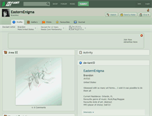 Tablet Screenshot of easternenigma.deviantart.com