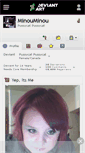 Mobile Screenshot of minouminou.deviantart.com