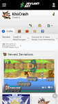 Mobile Screenshot of kisscrash.deviantart.com
