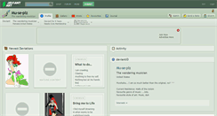 Desktop Screenshot of mu-se-plz.deviantart.com
