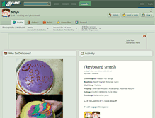 Tablet Screenshot of nnyf.deviantart.com