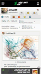 Mobile Screenshot of amaott.deviantart.com