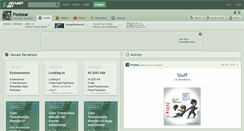 Desktop Screenshot of foxbear.deviantart.com