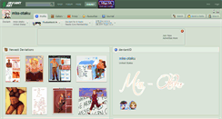Desktop Screenshot of miss-otaku.deviantart.com