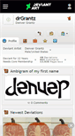 Mobile Screenshot of drgrantz.deviantart.com