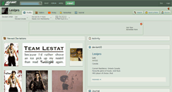 Desktop Screenshot of lexipro.deviantart.com