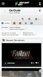Mobile Screenshot of gavdude.deviantart.com