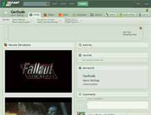 Tablet Screenshot of gavdude.deviantart.com