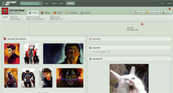 Desktop Screenshot of deviannear.deviantart.com
