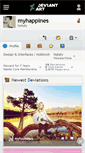 Mobile Screenshot of myhappines.deviantart.com
