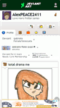 Mobile Screenshot of alexpeace2411.deviantart.com