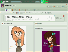 Tablet Screenshot of alexpeace2411.deviantart.com
