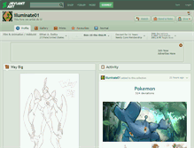 Tablet Screenshot of illuminate01.deviantart.com
