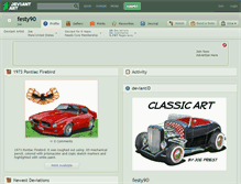 Tablet Screenshot of festy90.deviantart.com