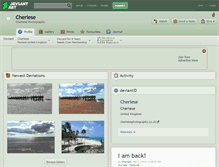 Tablet Screenshot of cheriese.deviantart.com