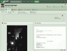 Tablet Screenshot of eternal-sharingan.deviantart.com