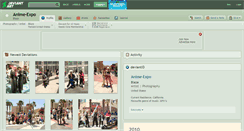 Desktop Screenshot of anime-expo.deviantart.com