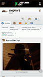 Mobile Screenshot of alephart.deviantart.com
