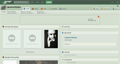 Desktop Screenshot of cameronstrahn.deviantart.com