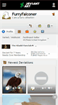 Mobile Screenshot of furryfalconer.deviantart.com
