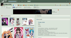 Desktop Screenshot of omega-jester.deviantart.com