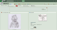 Desktop Screenshot of magictoast15.deviantart.com