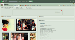 Desktop Screenshot of me2me2.deviantart.com