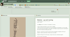 Desktop Screenshot of havens-red-angel.deviantart.com