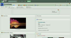 Desktop Screenshot of chromascapes.deviantart.com