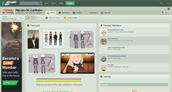 Desktop Screenshot of naruto-oc-central.deviantart.com