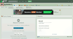 Desktop Screenshot of mewbonbon13.deviantart.com