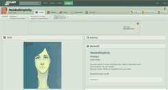 Desktop Screenshot of neededsimplicity.deviantart.com