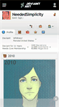 Mobile Screenshot of neededsimplicity.deviantart.com