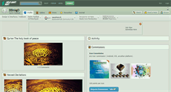 Desktop Screenshot of ddrago.deviantart.com