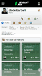 Mobile Screenshot of diodeibarbari.deviantart.com