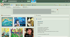Desktop Screenshot of agentannk.deviantart.com
