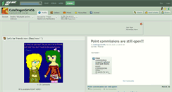 Desktop Screenshot of cutedragongirl456.deviantart.com