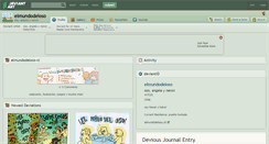 Desktop Screenshot of elmundodeloso.deviantart.com