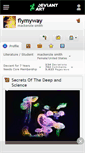 Mobile Screenshot of flymyway.deviantart.com