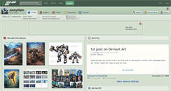 Desktop Screenshot of jonnyklein.deviantart.com