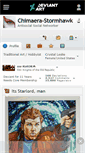 Mobile Screenshot of chimaera-stormhawk.deviantart.com
