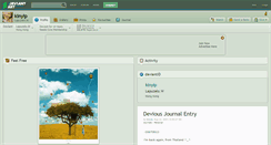 Desktop Screenshot of kinyip.deviantart.com