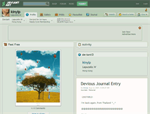 Tablet Screenshot of kinyip.deviantart.com