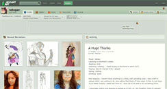 Desktop Screenshot of nekopan.deviantart.com