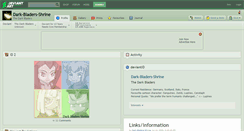 Desktop Screenshot of dark-bladers-shrine.deviantart.com