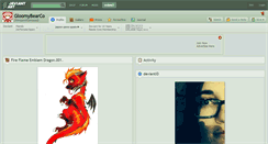 Desktop Screenshot of gloomybearco.deviantart.com