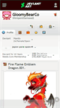 Mobile Screenshot of gloomybearco.deviantart.com
