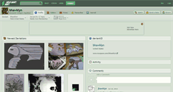Desktop Screenshot of bhawklyn.deviantart.com