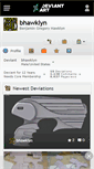 Mobile Screenshot of bhawklyn.deviantart.com