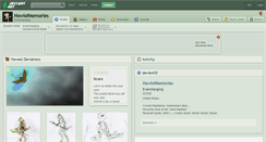 Desktop Screenshot of howlofmemories.deviantart.com